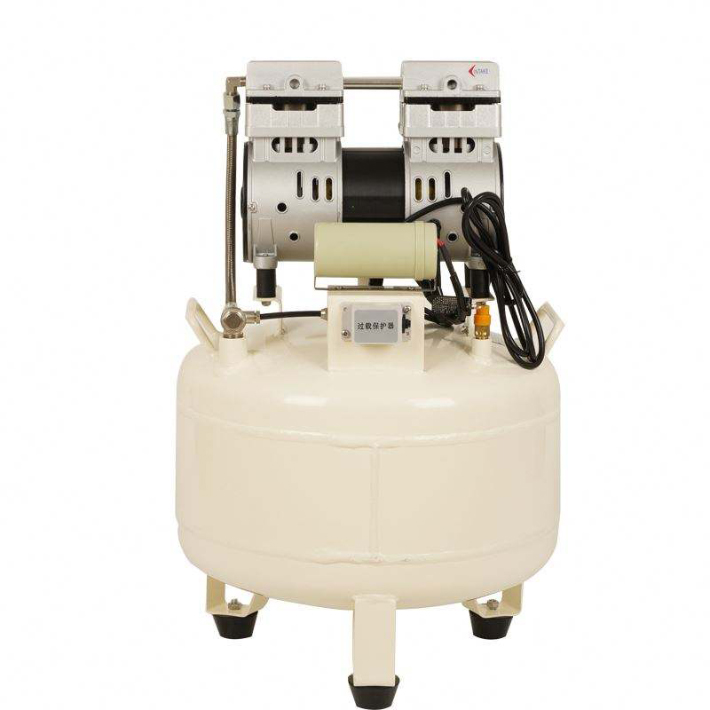 Dynamic AT80-38 Dental Silent Oil-free Air Compressor 30L Tank 0.75kW/1HP